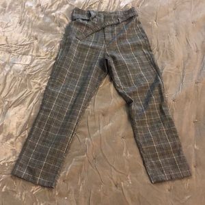 Kendall and Kylie plaid pants